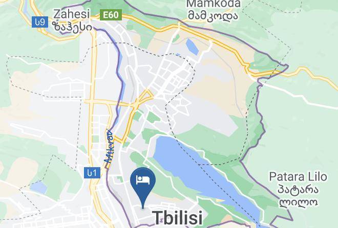 Tbilisi - Winery Garden's Hotel Maps