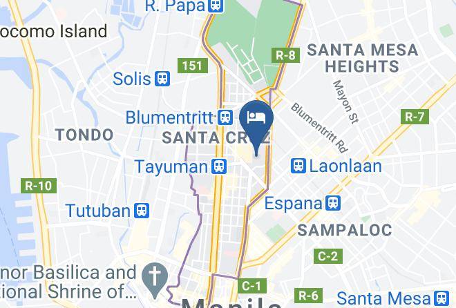 Metro Manila - Winford Manila Resort And Casino Maps