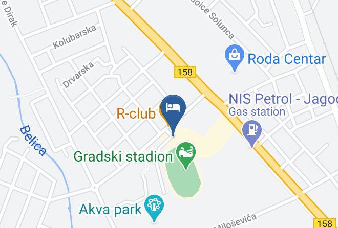 Pomoravski - Wing Club Hotel Maps