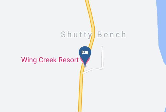 Wing Creek Resort Map