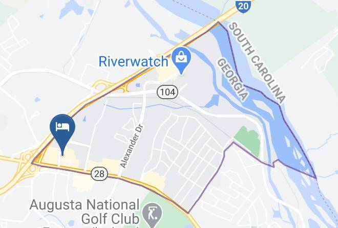 Richmond - Wingate Augusta Washington Road By Wyndham Maps