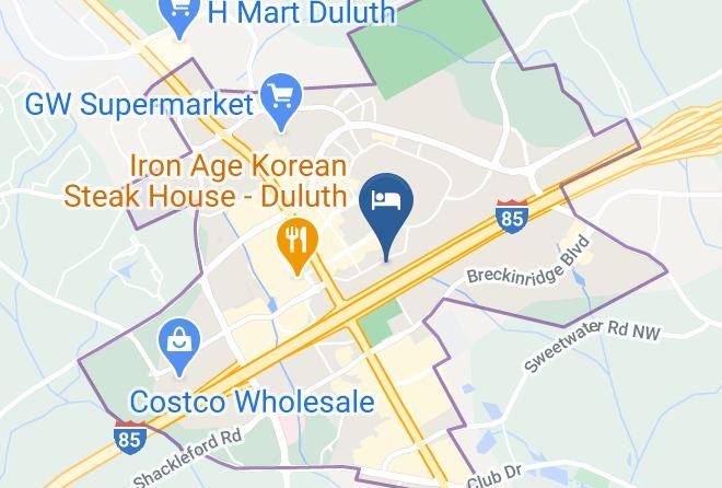Gwinnett - Wingate By Wyndham Duluth Atlanta Maps