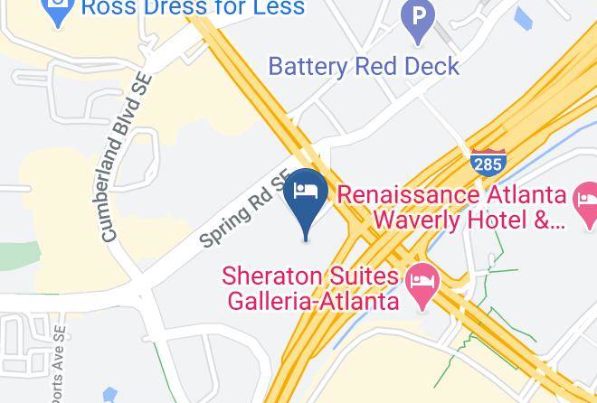 Cobb - Wingate By Wyndham Atlanta Galleria Ballpark Maps