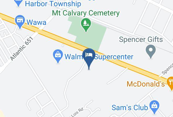 Wingate By Wyndham Atlantic City West Map