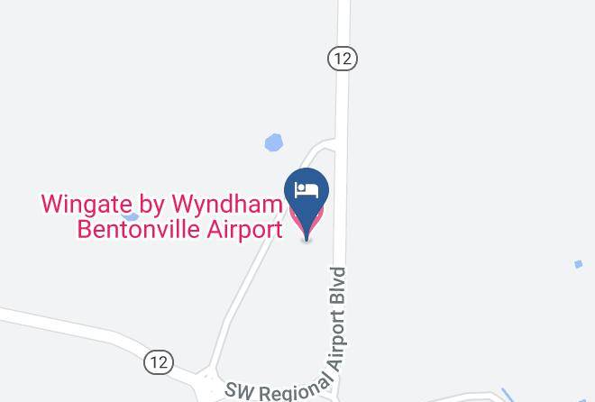 Benton - Wingate By Wyndham Bentonville Airport Maps