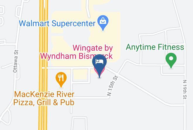Burleigh - Wingate By Wyndham Bismarck Maps