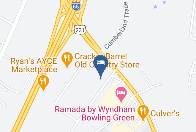 Warren - Wingate By Wyndham Bowling Green Maps