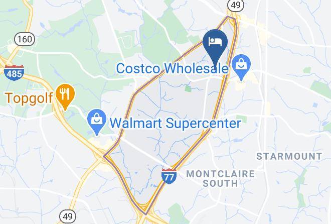 Mecklenburg - Wingate By Wyndham Charlotte Airport South I 77 Tyvola Maps