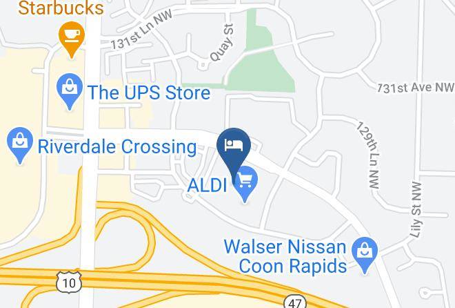 Anoka - Wingate By Wyndham Coon Rapids Mn Maps