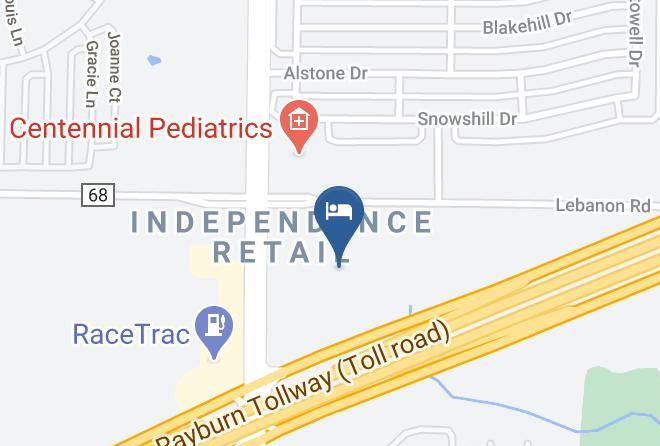 Wingate By Wyndham Frisco Map