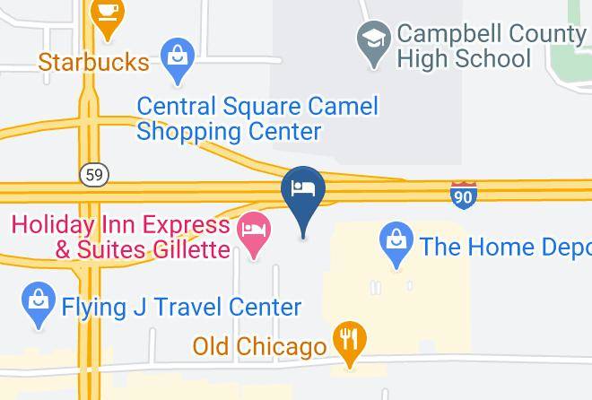 Wingate By Wyndham Gillette Map