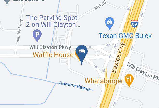 Wingate By Wyndham Humble Houston Intercontinental Airport Map