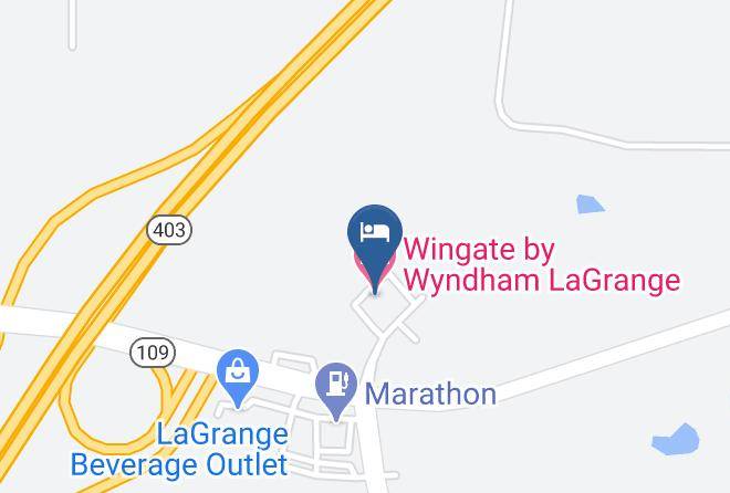 Troup - Wingate By Wyndham Lagrange Maps
