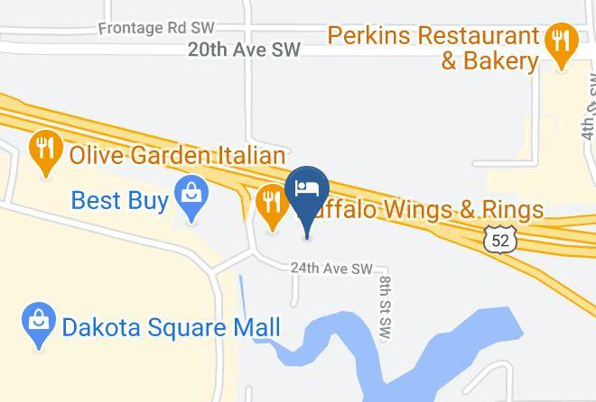 Wingate By Wyndham Minot Map