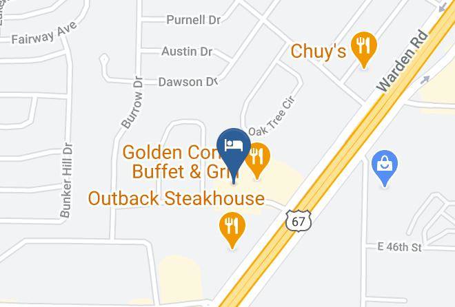 Wingate By Wyndham North Little Rock Map