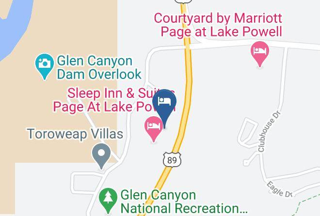 Coconino - Wingate By Wyndham Page Lake Powell Maps