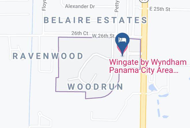 Bay - Wingate By Wyndham Panama City Area Lynn Haven Maps