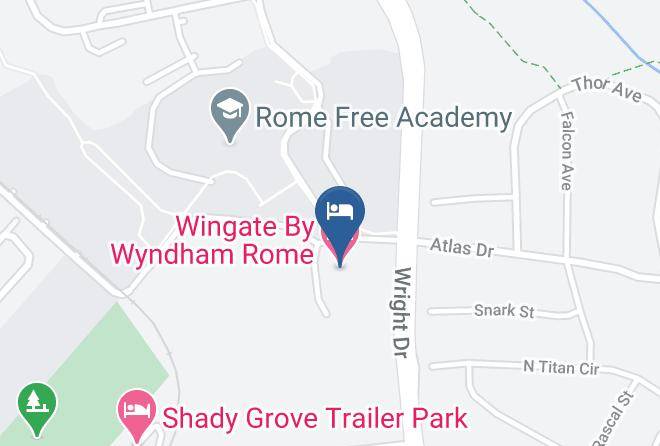 Oneida - Wingate By Wyndham Rome Maps
