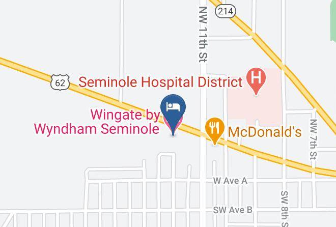 Gaines - Wingate By Wyndham Seminole Maps