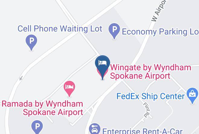 Spokane - Wingate By Wyndham Spokane Airport Maps