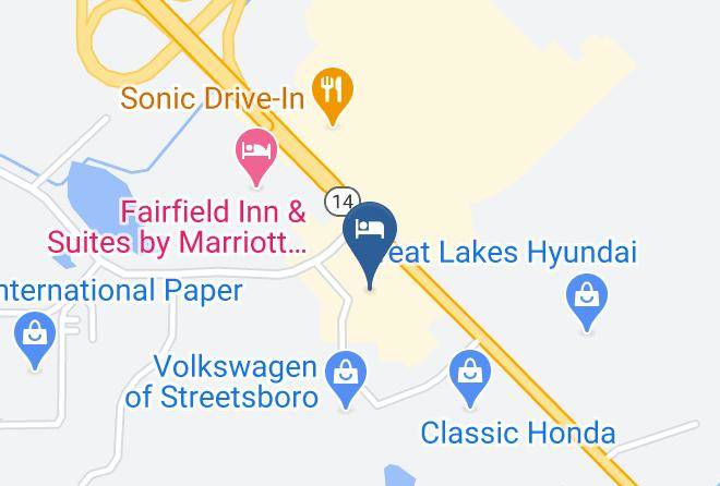 Portage - Wingate By Wyndham Streetsboro Cleveland Southeast Maps