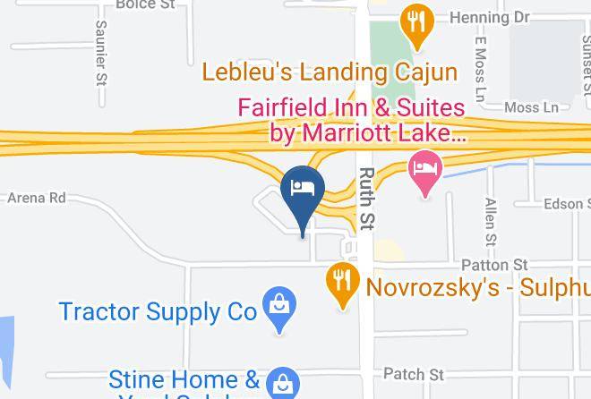 Calcasieu Par - Wingate By Wyndham Sulphur Near Lake Charles Maps