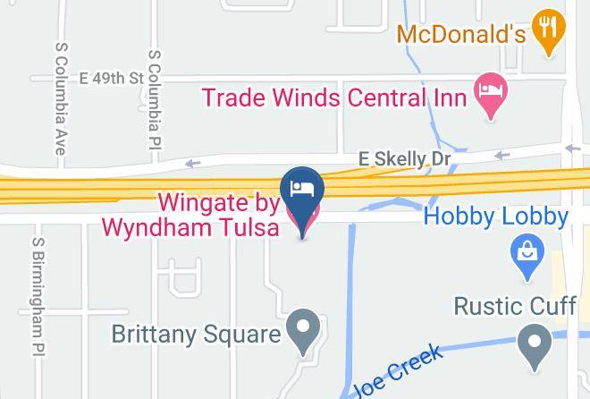 Tulsa - Wingate By Wyndham Tulsa Maps