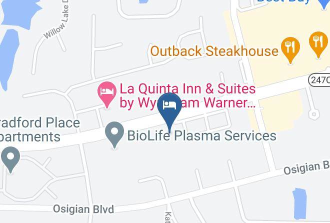 Wingate By Wyndham Warner Robins Map