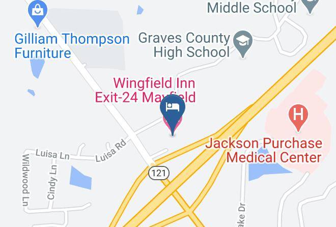 Graves - Wingfield Inn Exit 24 Mayfield Maps