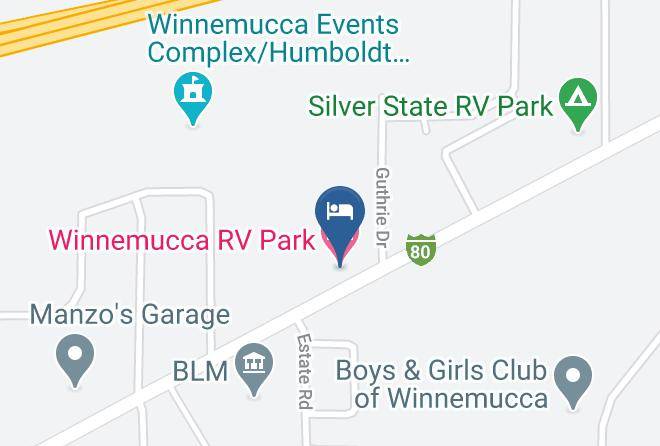 Humboldt - Winnemucca Rv Park Maps
