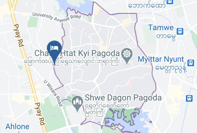 Yangon West - Winner Inn Maps