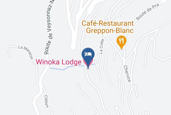 Conthey - Winoka Lodge Maps