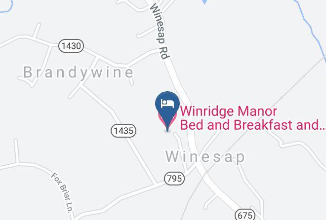 Amherst - Winridge Manor Bed And Breakfast And Event Venue Maps