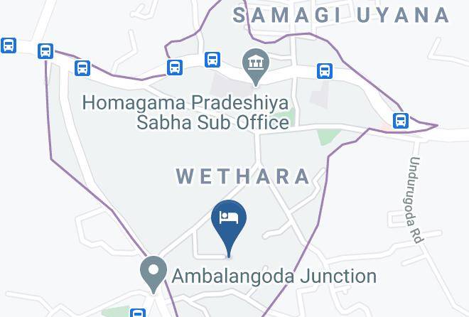 Colombo - Winsgreat Banglow Maps