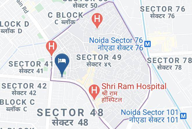 Noida - Winsome Hotel Maps