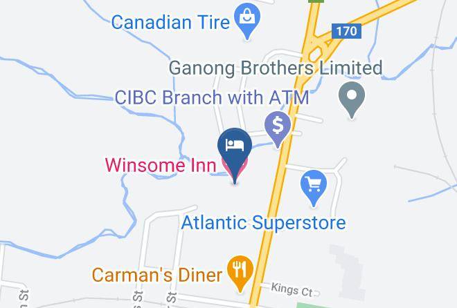 Charlotte - Winsome Inn Maps