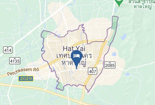 Amphoe Hat Yai - Winstar Hotel Maps