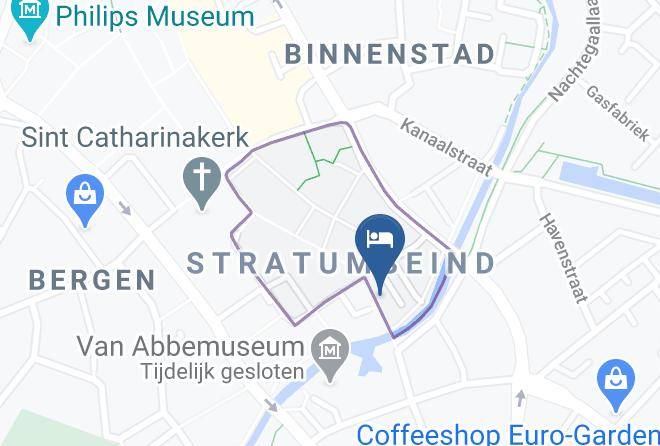 Eindhoven - Winston Bar B&b Eindhoven Maps