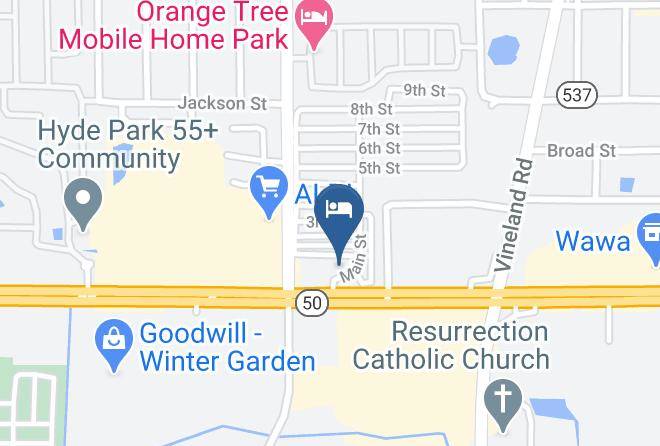 Orange - Winter Garden Rv Resort Maps