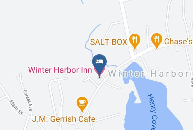 Hancock - Winter Harbor Inn Maps