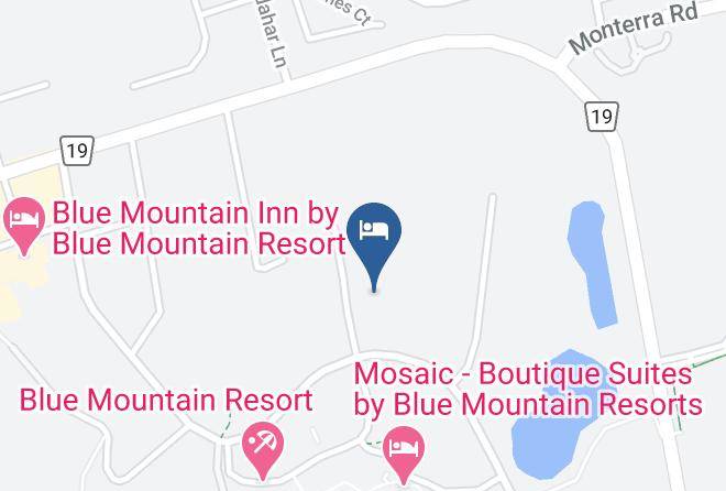 Grey - Wintergreen Resort Homes By Blue Mountain Resort Maps