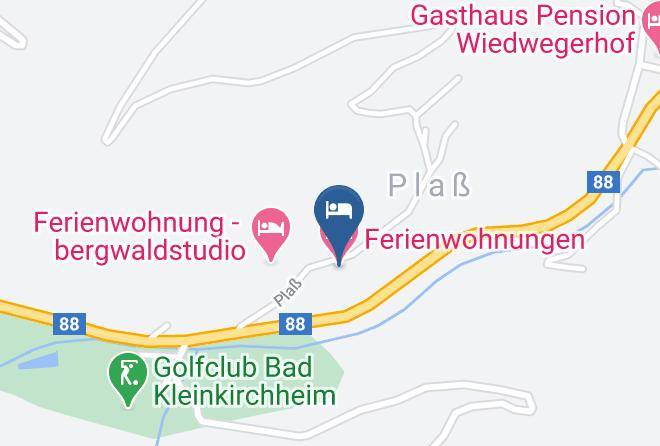 Feldkirchen - Winterurlaub Maps