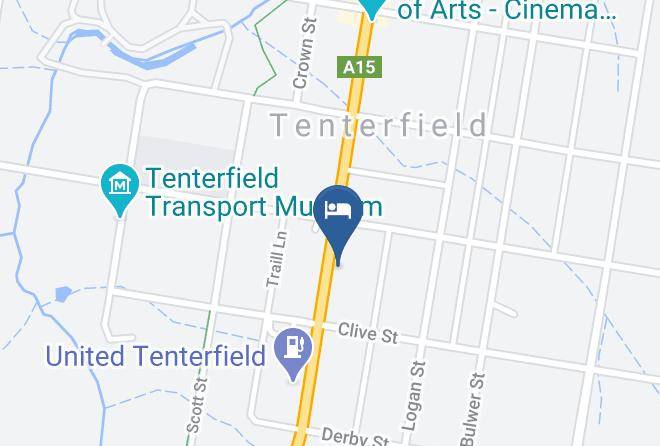 Tenterfield - Winton Luxury Bed And Breakfast Maps