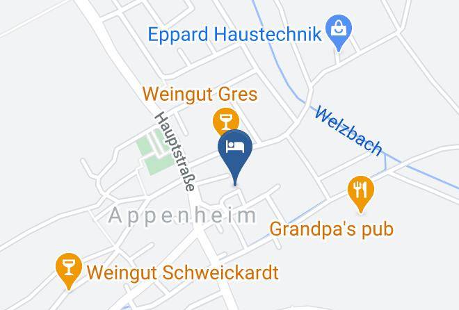 Mainz Bingen - Winzerhof Und Gastehaus Schmitt Maps