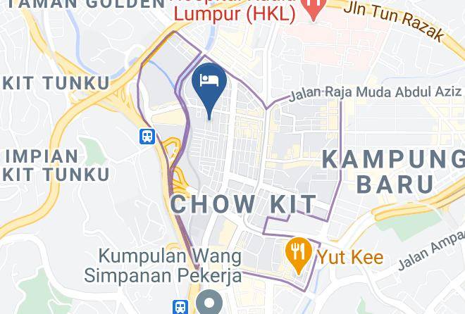 Kuala Lumpur - Wira Hotel Kuala Lumpur Maps