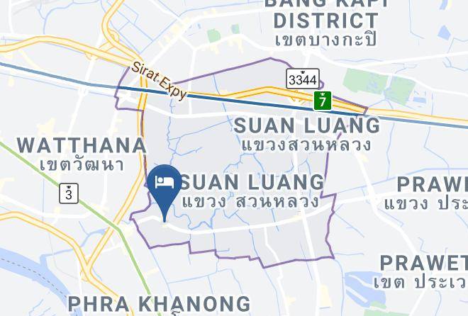 Suan Luang District - Wire Bangkok Maps