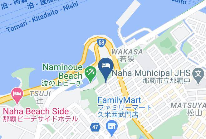 Naha City - Wires Hotel Naha Maps
