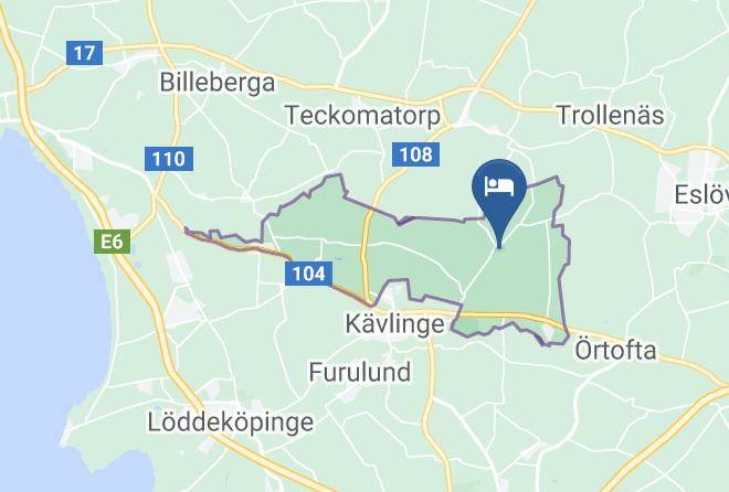 Kavlinge - Wirketorp Country Hotel Maps