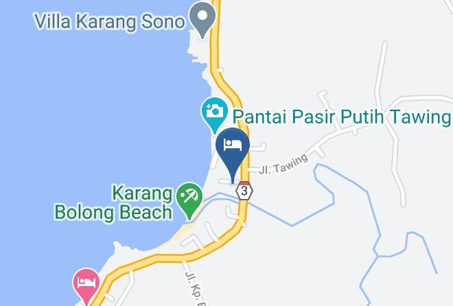 Serang Regency - Wirton Anyer Beach Hotel Maps