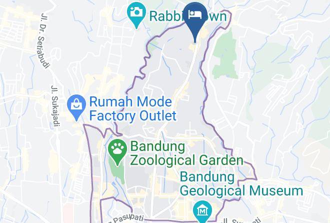Bandung - Wirton Dago Hotel Maps